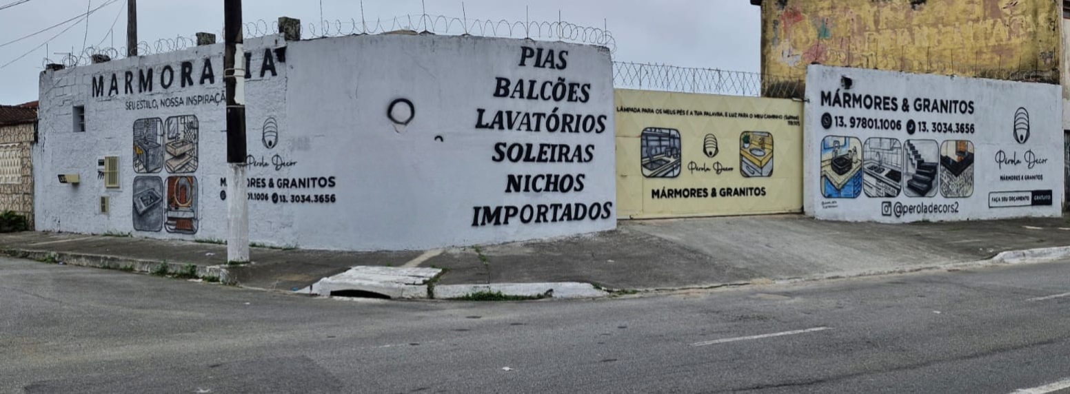 Localização física da marmoraria Pérola Decor